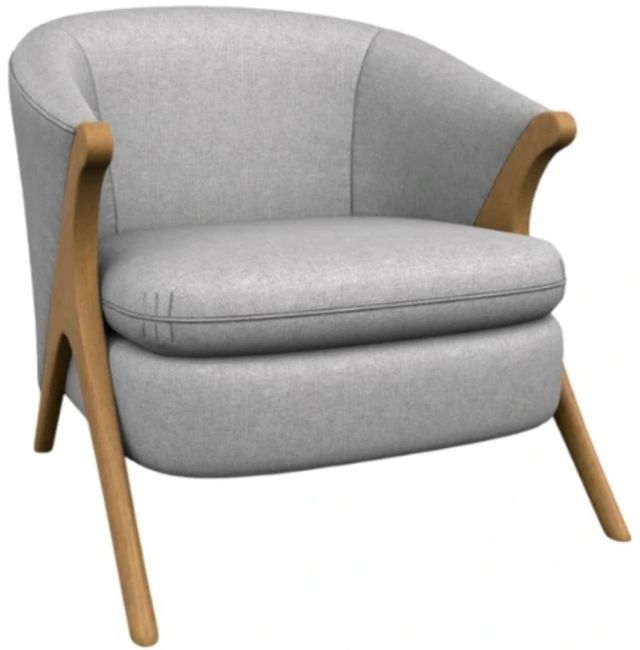 Best® Home Furnishings Customizable Tatiana Accent Chair with Honey Birch Legs-0