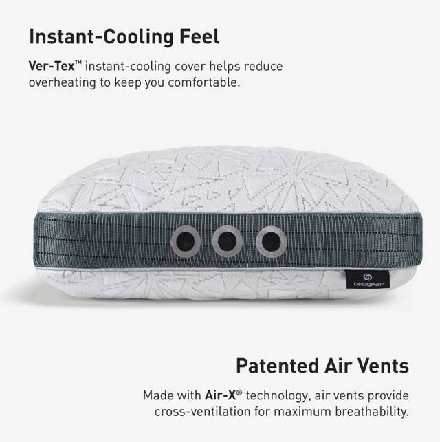 BEDGEAR® Storm 2.0 Performance® Dual Comfort King Bed Pillow-3