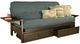 Kodiak Furniture Alamosa Linen Aqua/Graystone Full Storage Futon with Mattress-0