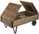 Kincaid Furniture Modern Classics Industrial Brown Cart Cocktail Table-1