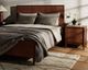 Four Hands Sydney Brown Wash King Panel Bed -1