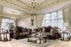Furniture of America® Ronja Dark Brown Sofa-1