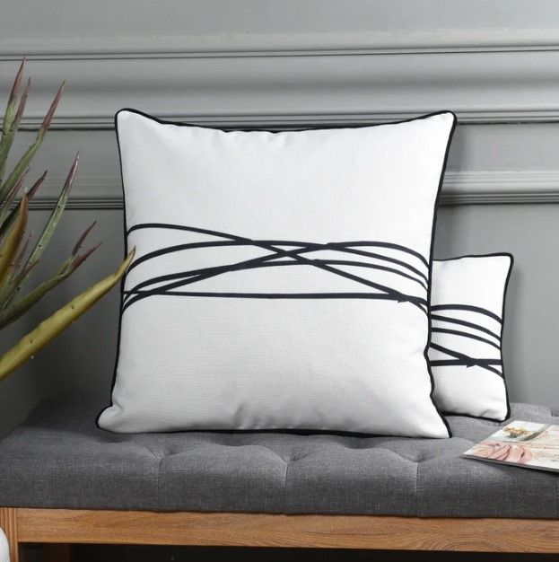 Stylecraft Austin Allen James Wires Throw Pillow-3