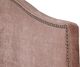 Braxton Culler Customizable Madison King Upholstered with Nailhead Panel Bed-1
