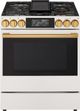 LG SIGNATURE 30” Iconic Collection Essence White Slide-In Gas Range with Dynamic Probake Convection® , Air Fry, and Air Sous Vide-0