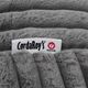 CordaRoy's® Rebloom Gray King Bean Bag Chair-3