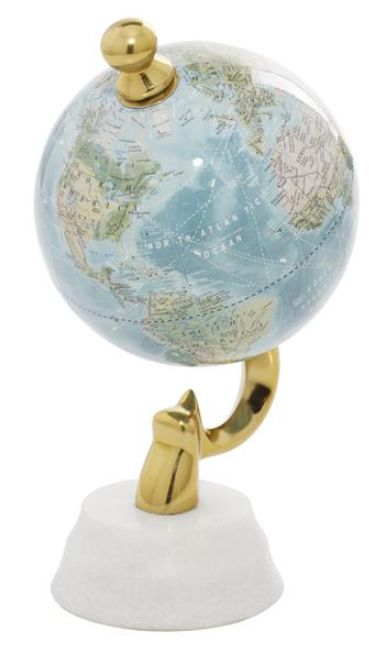 Deco Marche Blue 10" Globe-1
