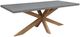 John Thomas Furniture® Parks Brown/Gray Stone/Teak Outdoor Table-0