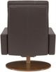 American Leather® Customizable Cumulus Leather 38" Manual Recliner-3