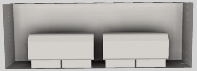 Vent-A-Hood® 60" Stainless Steel Contemporary Wall Mounted Range Hood-3