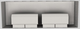 Vent-A-Hood® 60" Stainless Steel Contemporary Wall Mounted Range Hood-3