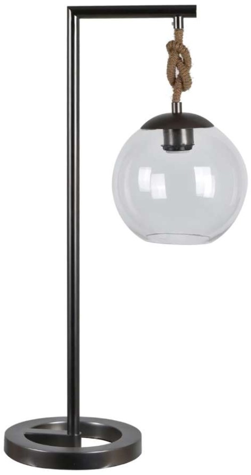 Crestview Collection Brooks Gunmetal Table Lamp | T.H. Perkins