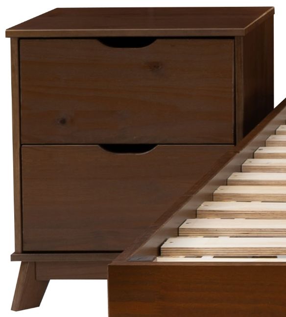 Powell® Portix 3-Piece Walnut Full Simple Bedroom Set-2