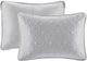 Olliix by Madison Park Grey Queen Quebec Reversible Bedspread Set-3