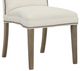 Fairfield® Customizable Entree Dining Empire Tall Back Armless Stack Dining Chair with Mica Legs-2