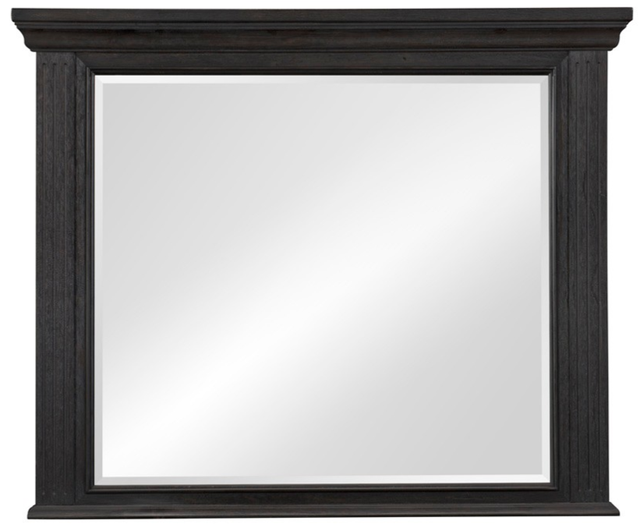 Homelegance® Bolingbrook Wire-Brushed Charcoal Mirror-0