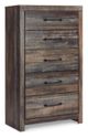 Signature Design by Ashley® Drystan 6-Piece Brown Queen Panel Headboard Bedroom Set-4