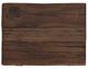 Classic Home Duarte Rustic Brown 30" End Table with Black Base-3