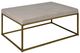 Forty West Miley Snow Leopard Ottoman -0