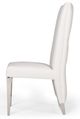 VIG Furniture Modrest Kilson 2-Piece Stainless Steel/White Dining Chair-4