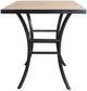 CabanaCoast® Customizable Kensington Wooden 36" Outdoor Square Bar Table-0