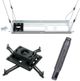 Chief® Black Universal Ceiling Projector Mount Kit-0