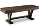 Handstone Verona 48” Bench with Fabric Seat-0