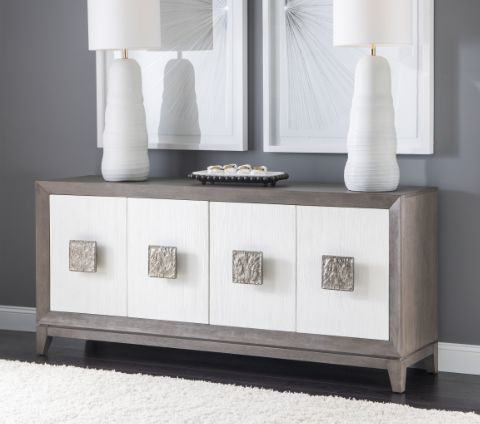 Legacy Classic Terra Luna Nightfall/White Cloud Credenza-3