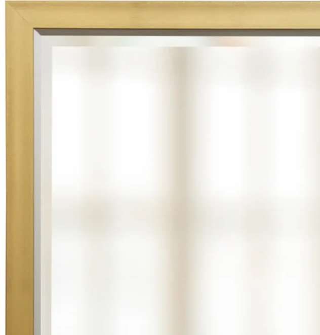 Stylecraft Chrome/Gold Framed Beveled Mirror-1