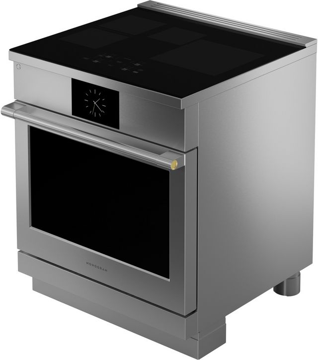 Monogram® 30" Stainless Steel Pro Style Induction Range -3