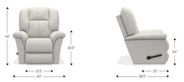 La-Z-Boy® Jasper Umber Leather Manual Wall Recliner-2