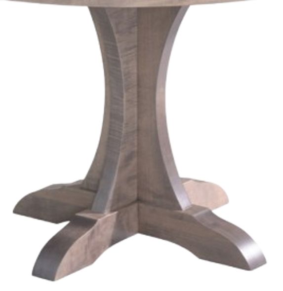 Archbold Furniture Customizable Amish Essentials Mary Maple 48" Round Dining Table -1