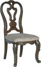 Signature Design by Ashley® Maylee Dark Brown/Gray Upholstered Dining Side Chair-0