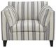 Emerald Home Elsbury Gray/White Accent Chair-2