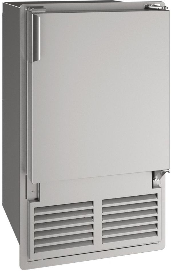 U-Line® Marine Series 14" 23 lb. Stainless Solid Ice Maker