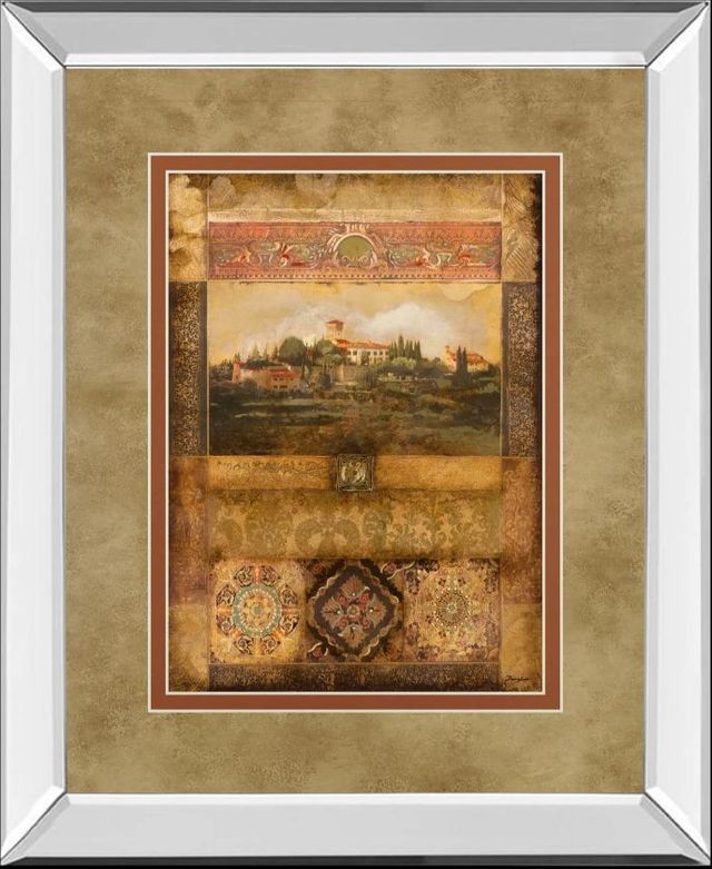 Classy Art Centimento II by Douglas Mirror Framed Wall Art-0