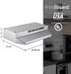 Broan® 40000 Series 36" Stainless Steel Under Cabinet Range Hood-5