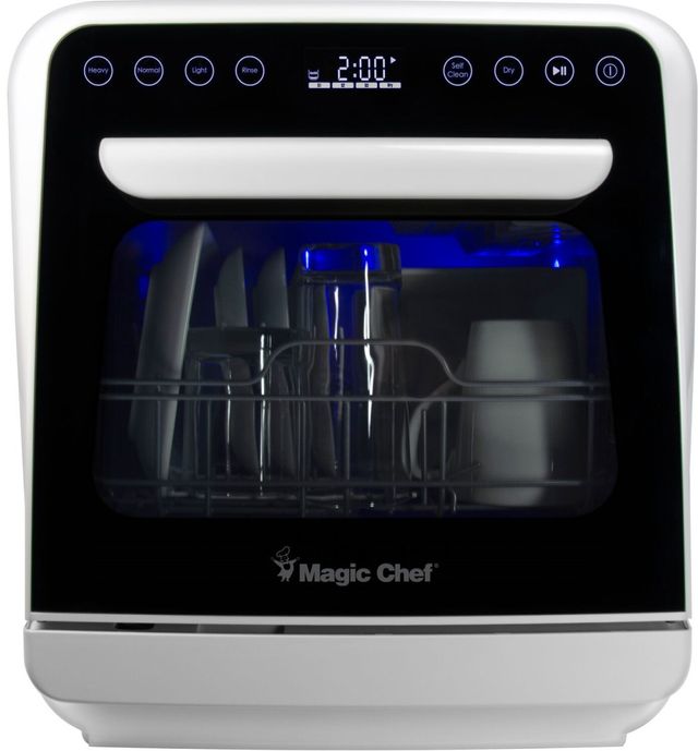 Magic Chef® 18" White Portable Dishwasher-1