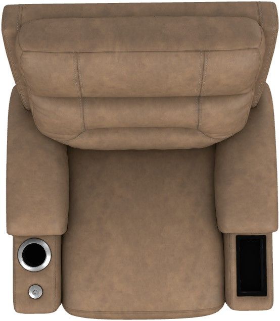 La-Z-Boy® Neo Chestnut Power Wall Recliner with Headrest and Lumbar-4