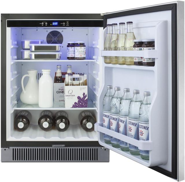 Summit® 4.6 Cu. Ft Stainless Steel Outdoor Compact All-Refrigerator-4