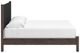 Signature Design by Ashley® Pamytta Brown King Upholstered Panel Platform Bed-3