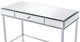 ACME Furniture Canine Mirrored Writing Desk with Chrome Base-3