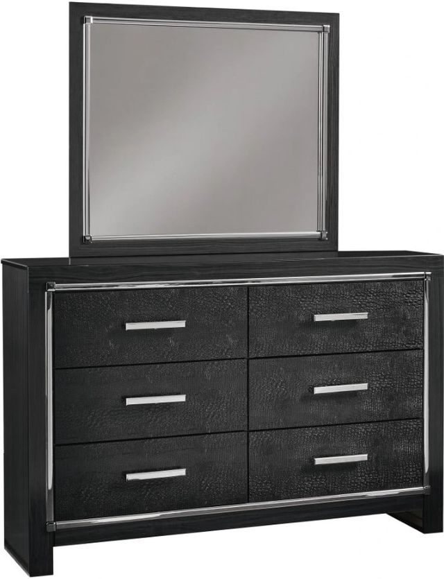 pamela anderson black dress Felicity - 6-Drawer Dresser with LED Mirror main image 0