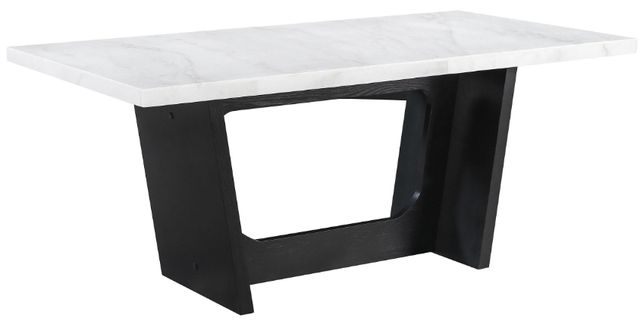 Coaster® Sherry 5-Piece Gray/Rustic Espresso Dining Set-1