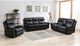 Mazin Furniture Emerson Black Upholstered Rocker Recliner-4
