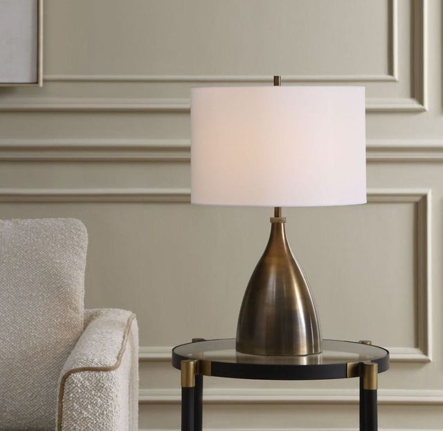Uttermost® Jereko Rubbed Bronze Table Lamp-1