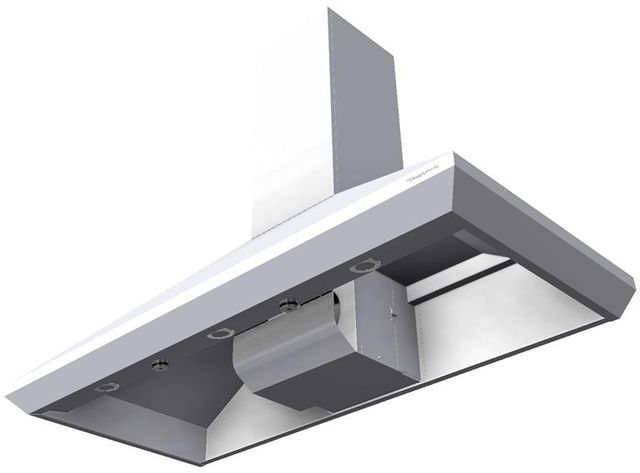 Vent-A-Hood® 48" White Euro Style Wall Mounted Range Hood-3