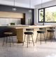 Amisco Customizable Costa Swivel Counter Stool-1