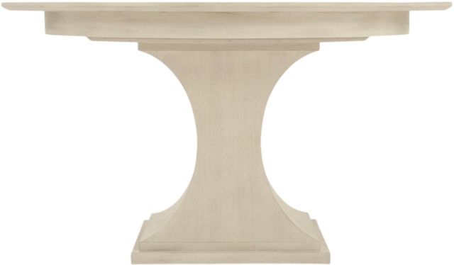 Bernhardt East Hampton Cerused Linen Round Dining Table-2