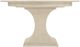 Bernhardt East Hampton Cerused Linen Round Dining Table-2